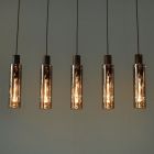 Šedé závěsné světlo moderní, Orlando