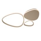 Taupe stropní světlo moderní, Samling, 30W, LED white switch