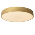 Zlaté stropní světlo moderní, Unar, 24W, LED 2700 K, s 3stupňovým stmíváním