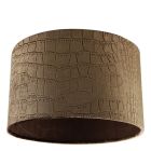 Hnědé stínidlo na lampu moderní, Emilius