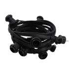 25m světelný řetěz, 25 objímek