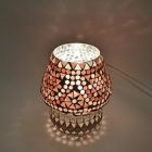 Orientální stolní lampa fialová, Rachel