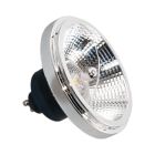 Stmívatelná LED žárovka Bisolux GU10 (AR111), černá, 12W, 4000K