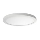 Bílý downlight plastový, Okno, 12W, LED white switch, IP44