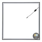 LED rámový panel 60x60 - 37W - bílý vypínač - UGR<21 - boční osvětlení