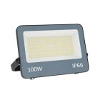 Šedý hliníkový reflektor, Ilay, 100 W, bílý LED spínač, IP66