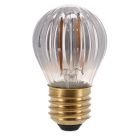 Stmívatelná LED žárovka E27, kouřové sklo, 2W, 2000K