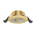 Mosazné hliníkové zapuštěné svítidlo, Hobie, 6W, bílý vypínač LED, IP65