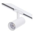 Bílé 1fázové hliníkové bodové světlo, Enno, 10 W, bílý LED spínač