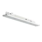 Bílé třífázové svítidlo do kolejnice Tora, 12W/16W/20W/24W, bílý vypínač, 60 cm, Pro