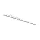 Bílé třífázové kolejnicové svítidlo Tora, 40W/45W/50W/55W, bílý vypínač, 150 cm, Pro