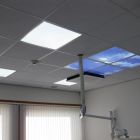 Fototisk cloud - sada 4 akrylových desek s potiskem, pro LED panely 60x60 cm