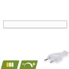 LED panel 15x120 - 30W - bílý vypínač - UGR<19 - stmívatelný - podsvícený