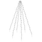 Venkovní osvětlení stožáru, 192 LED diod, 6 vodičů po 2 m, bez stožáru