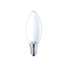 Philips LED žárovka s vláknem E14 827 B35 matná, 4,3 W