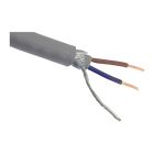 5metrový zemnicí kabel XMVK-AS 2 x 2,5 mm. Šedý