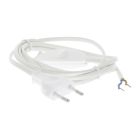 Propojovací kabel Q-Link max. 1200 W 2 x 0,75 mm. 1,8 m bílý s vypínačem