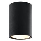 Hliníkové přisazené stropní svítidlo černé, Harley