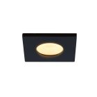 Hliníkové podhledové světlo na verandu černé, Dico, 3W, LED 2700 K, IP65