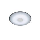 Bílé stropní světlo moderní, Levain, 30W, LED nastavitelný od teplé po studenou bílou, s dálkovým ovládáním