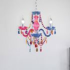 Vícebarevný lustr klasický, Pedra