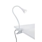 Bílé světlo s klipem plastové, Yelaisa, 3W, LED 3000 K, s vypínačem