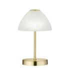 Mosazná stolní lampa moderní, Aaron, 2,5W, LED 3000 K, s vypínačem