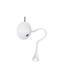 Bílá lampička moderní, Yelaisa, 3W, LED 3000 K, s vypínačem
