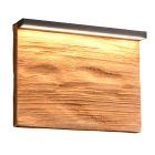 Dřevěné nástěnné světlo designové, Tanneke, 7,5W, LED 3000 K, s 3stupňovým stmíváním