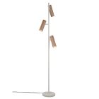 Hnědá stojací lampa moderní, Sieb, s vypínačem
