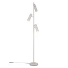 Šedá stojací lampa moderní, Sieb, s vypínačem