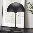 Černá stolní lampa moderní, Fransisca, s vypínačem