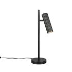 Černá stolní lampa moderní, Sieb, s vypínačem