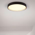 Černé stropní světlo moderní, Destin, 29W, LED white switch