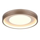 Hnědé stropní světlo moderní, Flory, 36W, LED 3000 K
