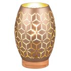 Taupe stolní lampa moderní, Delana