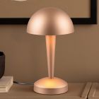 Taupe stolní lampa moderní, Delila, s dotykovým stmívačem