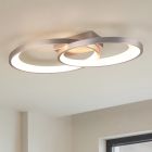 Niklové stropní světlo moderní, Ersan, 25W, LED 3000 K
