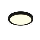 Černé stropní světlo moderní, Zayd, 18W, LED white switch, s 3stupňovým stmíváním