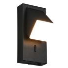 Černé nástěnné světlo moderní, Lok, 3W, LED 3000 K