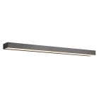 Černé nástěnné světlo do koupelny moderní, Basma, 13W, LED 3000 K, IP44