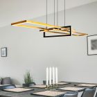 Mosazné závěsné světlo moderní, Hatun, 34W, LED 3000 K