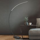 Černá oblouková lampa moderní, Yoel, 18W, LED 3000 K, s vypínačem
