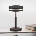 Antracitá stolní lampa moderní, Marjon, 6W, LED 3000 K, s vypínačem