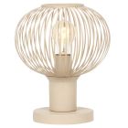 Béžová stolní lampa industriální, Gjalt