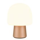 Hnědá stolní lampa moderní, Marloek