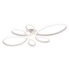 Bílé stropní svítidlo designové, Vikash, 32W, LED 4000 K, s 3stupňovým stmíváním