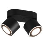 Černé stropní světlo moderní, Jorno, 3,5W, LED 3000 K