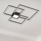 Antracité stropní světlo moderní, Kimoni, 38W, LED 3000 K