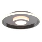 Chromové stropní světlo do koupelny moderní, Kayla, 35W, LED 3000 K, IP44